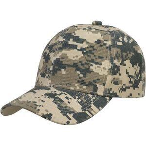 Unisex Digital Camo Athletic Adjustable Size Strap Casual Classic Baseball Cap